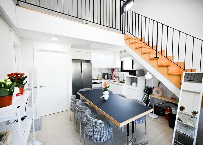 4br, Max 12ppl, 7 Mins To Kspo, Terrace アパート